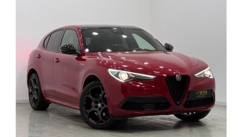 ألفا روميو ستيلفيو 2023 Alfa Romeo Stelvio Veloce Q4, April 2028 Alfa Romeo Warranty + Service Pack, Very Low Kms, GCC