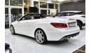 Mercedes-Benz E 400 Coupe EXCELLENT DEAL for our Mercedes Benz E400 Convertible ( 2015 Model ) in White Color GCC Specs