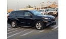 Toyota Highlander 2022 model 2.5cc engine Hybrid Push button and leather seats