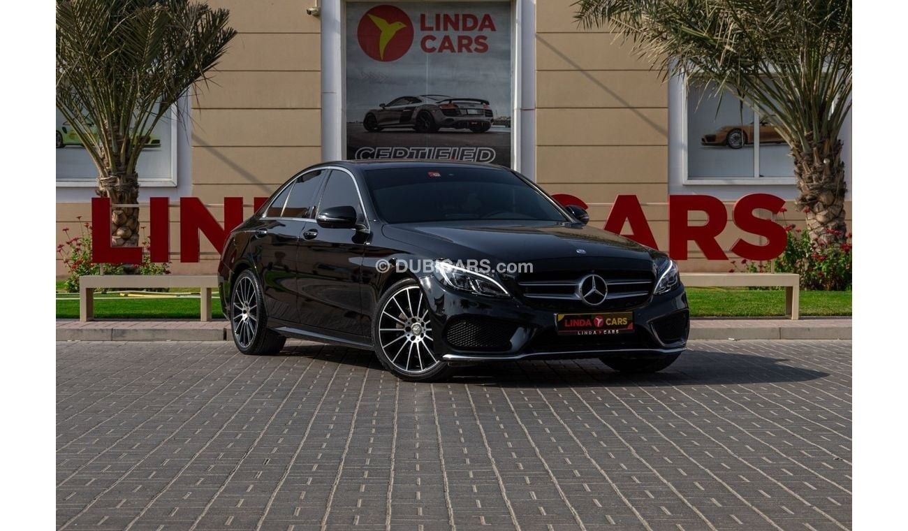 Mercedes-Benz C200 Mercedes-Benz C200 AMG Pack 2017 GCC under Warranty with Flexible Down-Payment.