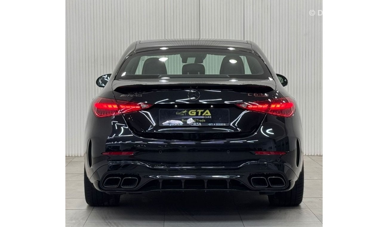 Mercedes-Benz C 63S AMG 2024 Mercedes Benz C63s E Performance, 5 Years Mercedes Warranty, 3 Years Mercedes Service Pack, GCC