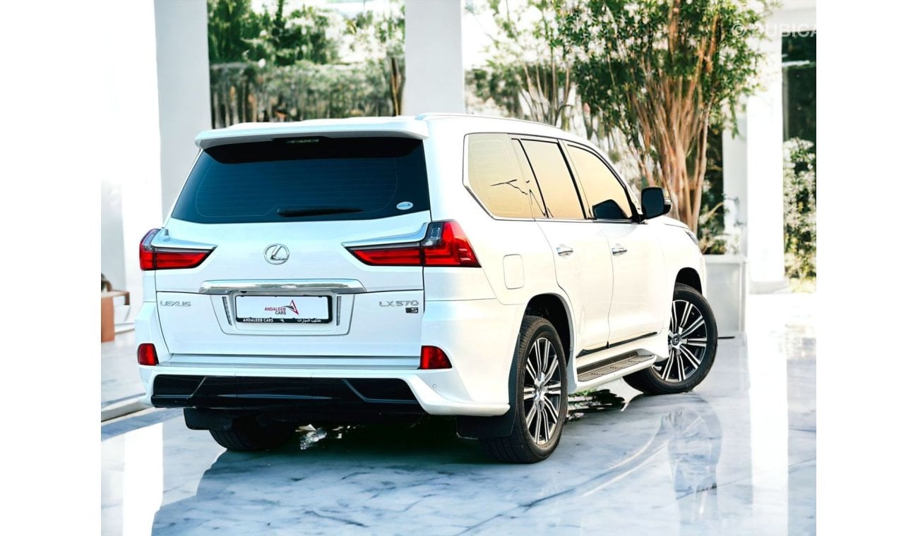 لكزس LX 470 AED 6,160 PM | LEXUS LX 570 5.7L V8 | FULL SERVICE HISTORY | UNDER WARRANTY | GCC | PLATINUM | 0% DP