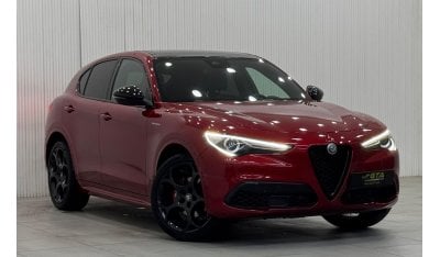 ألفا روميو ستيلفيو 2023 Alfa Romeo Stelvio Veloce, Jan 2028 Agency Warranty + Service Package, Full Agency History, GCC