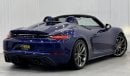 Porsche 718 Spyder 2022 Porsche 718 Spider, Oct 2025 Porsche Warranty, Porsche Full Service History, GCC