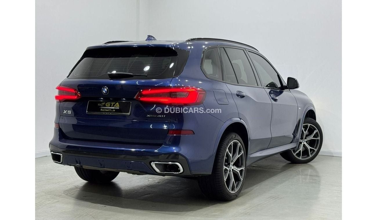 بي أم دبليو X5 40i M Sport 3.0L 2019 BMW X5 xDrive40i M-Sport, Feb 2025 BMW Warranty + Service Pack, Low Kms, GCC