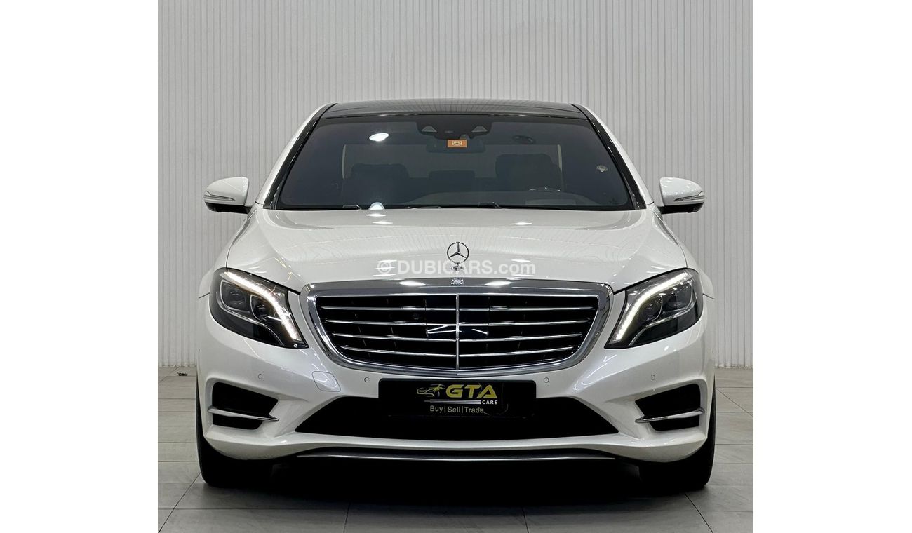 Mercedes-Benz S 500 Std 2015 Mercedes S 500, Mercedes Service History, GCC