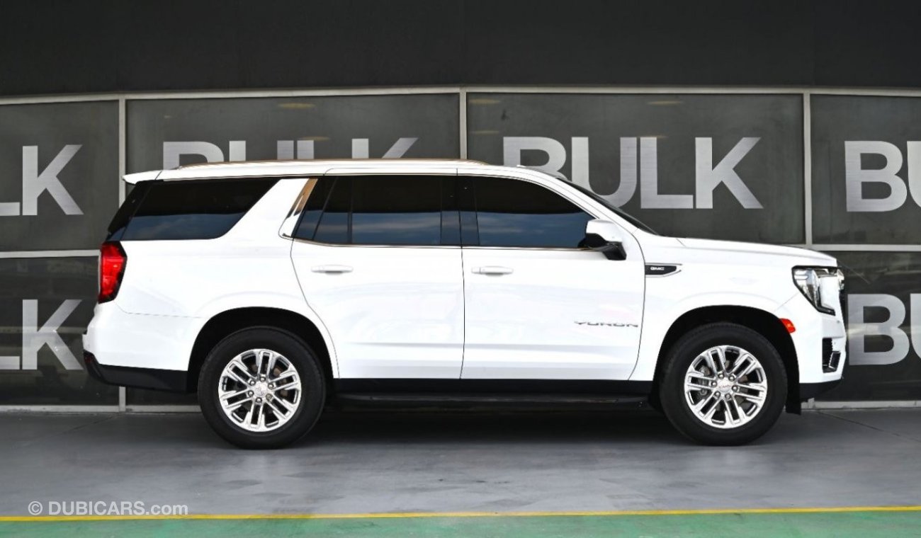 GMC Yukon ‎GMC Yukon SLE AWD - Original Paint - Under Warranty - Rear Dvd - 7 Seater - AED 3,223 M/P