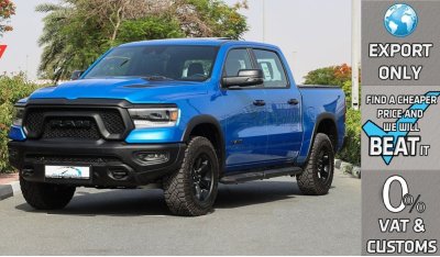 RAM 1500 Rebel Crew Cab V8 5.7L HEMI eTorque , 2024 GCC , 0Km , (ONLY FOR EXPORT)