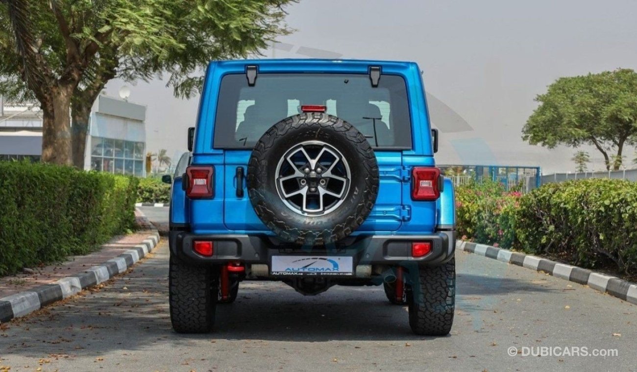 Jeep Wrangler Rubicon V6 3.6L 4X4 , 2024 GCC , 0Km , (ONLY FOR EXPORT)