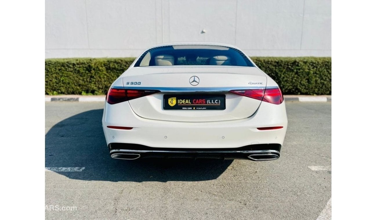 مرسيدس بنز S 500 | MERCEDES BENZ | S 500 4MATIC | BRAND NEW | GCC SPEC | UNDER WARRANTY FREE SERVICE PACKAG