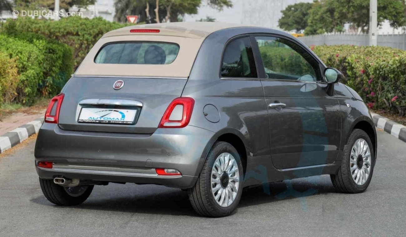 Fiat 500 (НА ЭКСПОРТ , For Export) Cabrio 1.4L FWD , 2024 GCC , 0Km , Без пробега