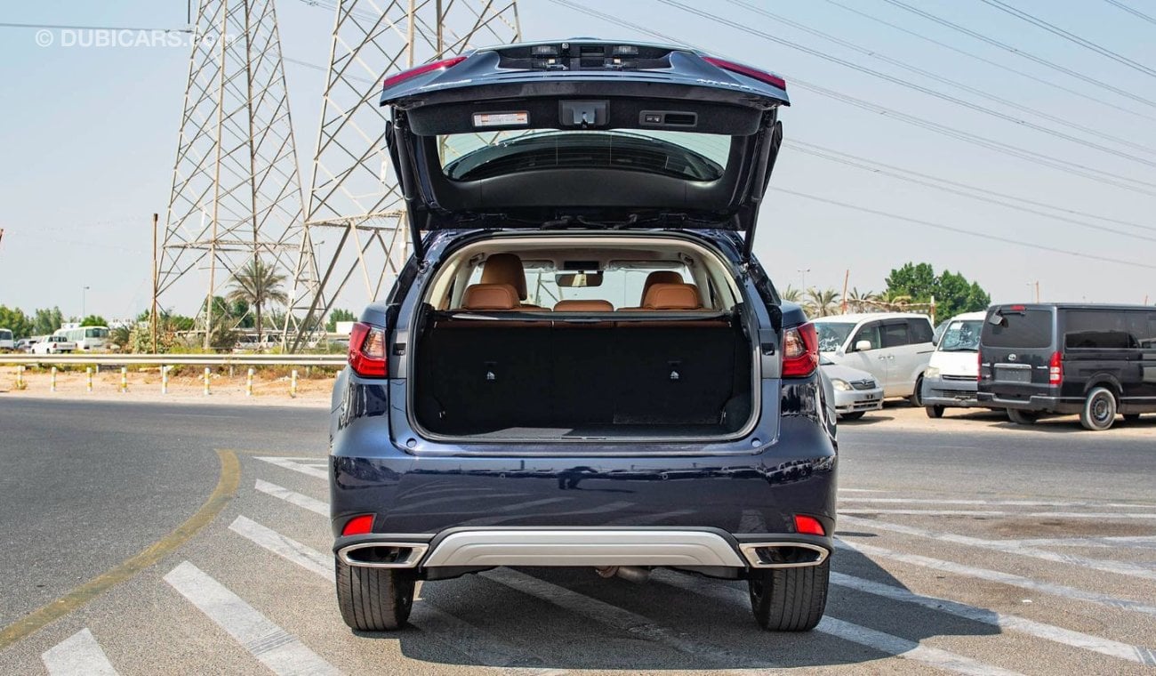 Lexus RX350 3.5L PETROL - DARK BLUE: CARPLAY, MOONROOF, WIRELESS CHARGER