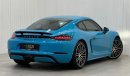 بورش كايمان أس 2020 Porsche 718 Cayman S, SEP 2024 Porsche Warranty, Full Porsche Service History, GCC