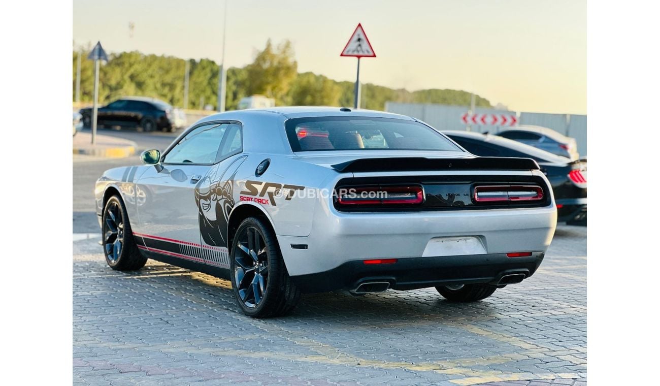 Dodge Challenger R/T 5.7L (370 HP) | Monthly AED 1680/- | 0% DP | Custom Leather Seats | Touch Screen | # 95971