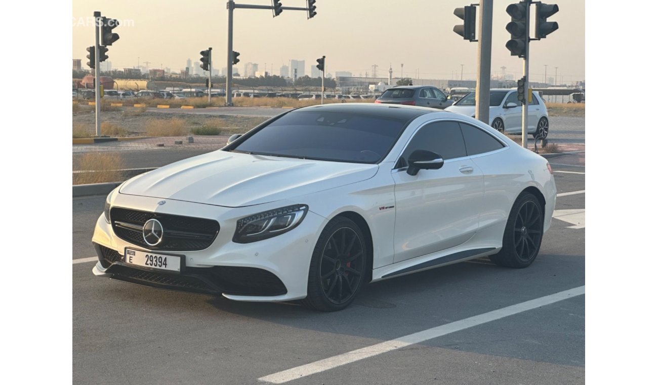 Mercedes-Benz S 500 AMG MODEL 2015 GCC COUPÉ CAR PERFECT CONDITION INSIDE AND OUTSIDE FULL OPTION