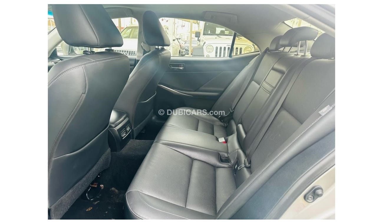 Lexus IS 200 MODEL 2016 car perfect condition inside and outside full option