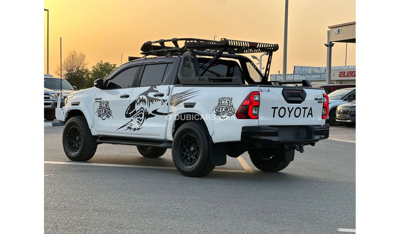 Toyota Hilux HEAVY MODIFICATION | PREMIUM ROOF RACK | SPORTS BAR WITH BASKET | SIDE BODY STICKER | 2.8L DIESEL | 