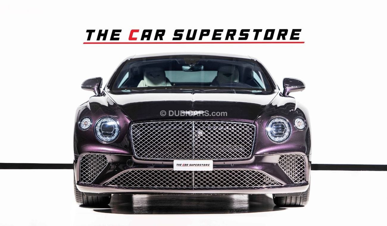 بنتلي كونتيننتال جي تي 6.0L W12 (626 HP) 2018-BENTLEY CONTINENTAL GT W12-GCC-SPECIAL ORDER-SERVICE HISTORY FULL WITH AL HAB