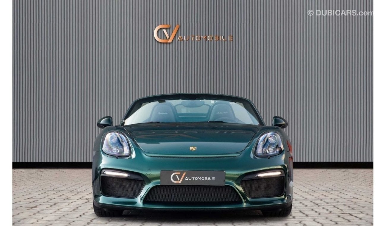 Porsche Boxster Spyder - GCC Spec