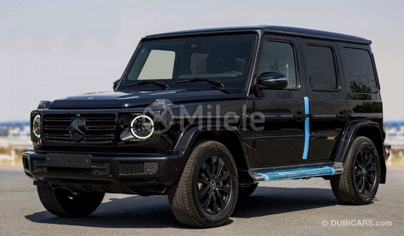 Mercedes-Benz G 500 4.0L PETROL - OBISIDIAN BLACK: NIGHT PACKAGE, 360 CAMERA