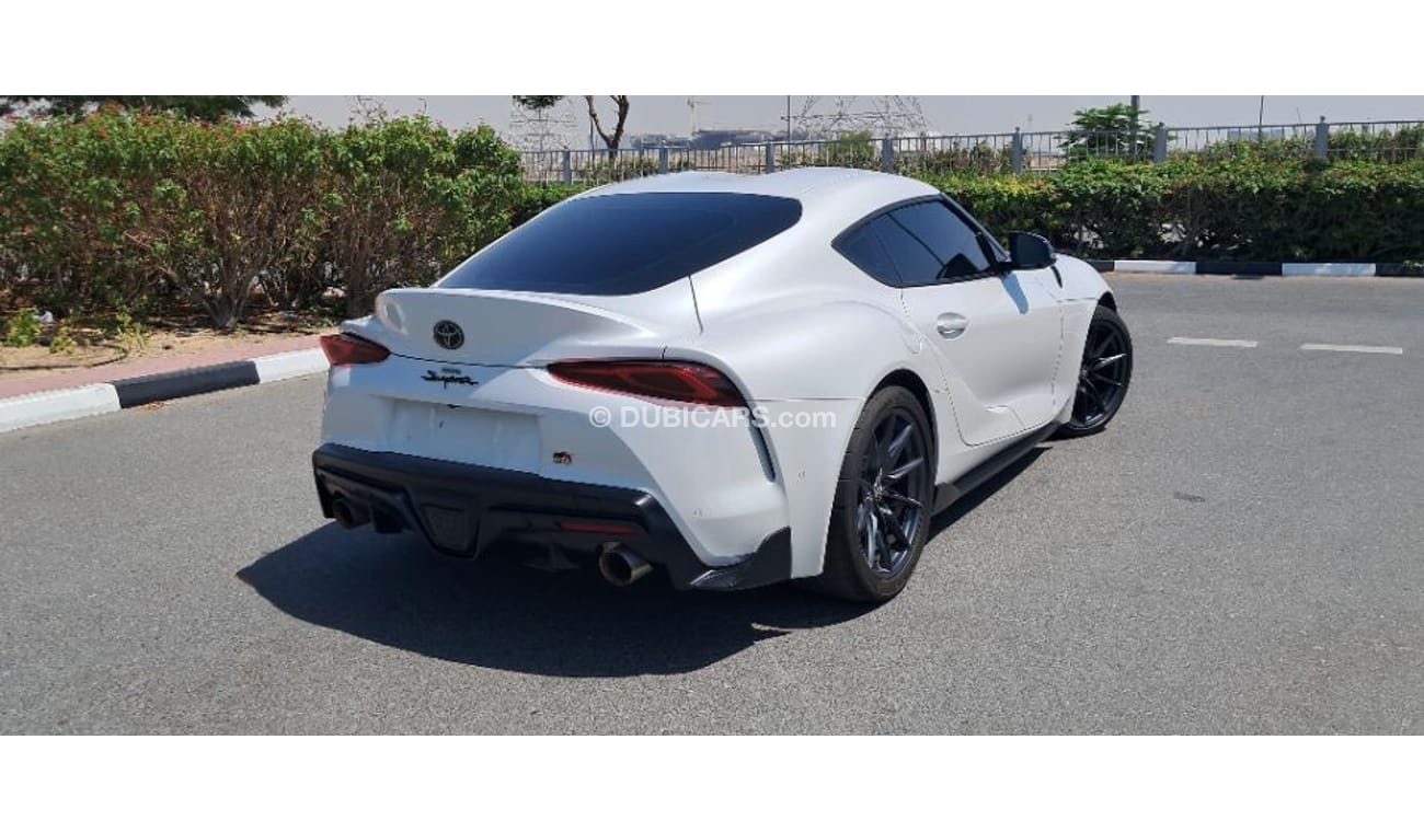 تويوتا سوبرا SUPRA 2023 GR V6 3.0L TURBO GCC FREE SERVICE 72000 KM + WARRANTY 20 -02-26 AL FUTTAIM, TOP OPTION