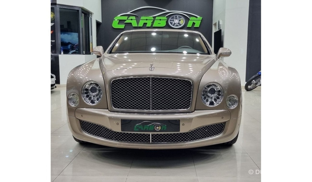 بنتلي مولسان BENTLEY MULSANNE V8 6.8L 2011 IN BEAUTIFUL CONDITION FOR 200K AED