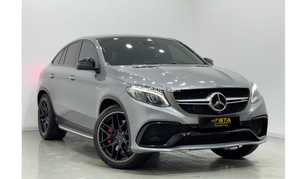 مرسيدس بنز GLE 63 S AMG كوبيه 2016 Mercedes Benz GLE63s AMG 4MATIC Coupe, Full Service History, Fully Loaded, Low Kms, GCC