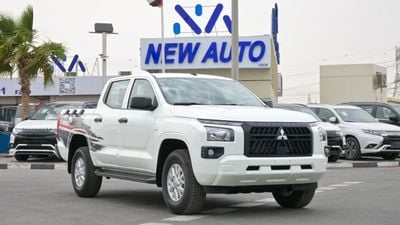 ميتسوبيشي L200 Brand New Mitsubishi L200 GLX 2025 Export 2.5L 4WD M/T Diesel|White/Black|L200-GLX-D-4WD-25|