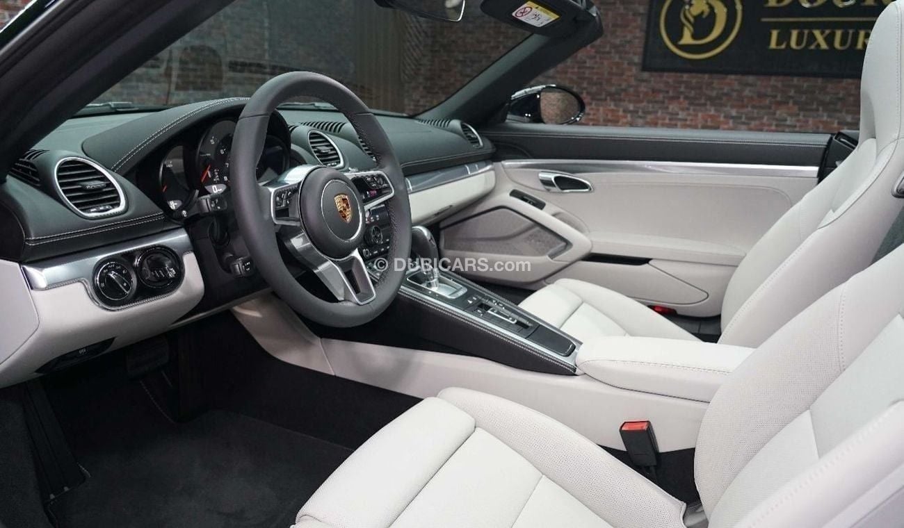 Porsche 718 Boxster | EID AL ETIHAD SPECIAL PRICE | BRAND NEW | 2023 | ONYX BLACK | FULL OPTION