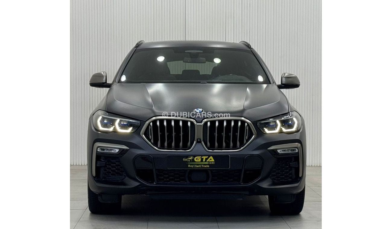 بي أم دبليو X6 M50i 4.4L 2022 BMW X6 M50i, Aug 2026 AGMC Warranty + Service Package, AGMC Full Service History, GCC