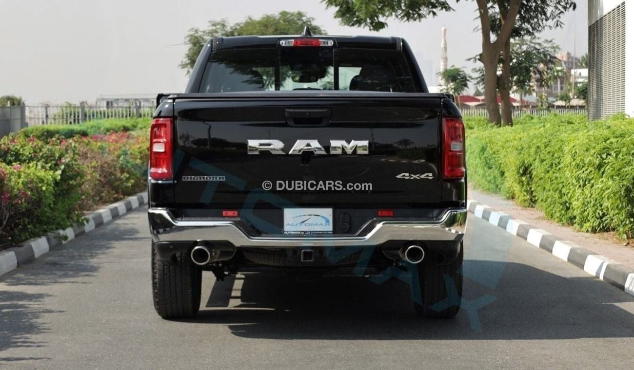 RAM 1500 BIG HORN Crew Cab SST 3.0TT Hurricane , 2025 GCC, 0Km, 3 Years or 60K Km Warranty At Al Futtaim T.E