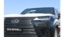 Lexus LX600 Lexus LX600 VIP w/Black Pkg 3.5L Twin-Turbo V6, Model 2024, Color Black, (Export Price)