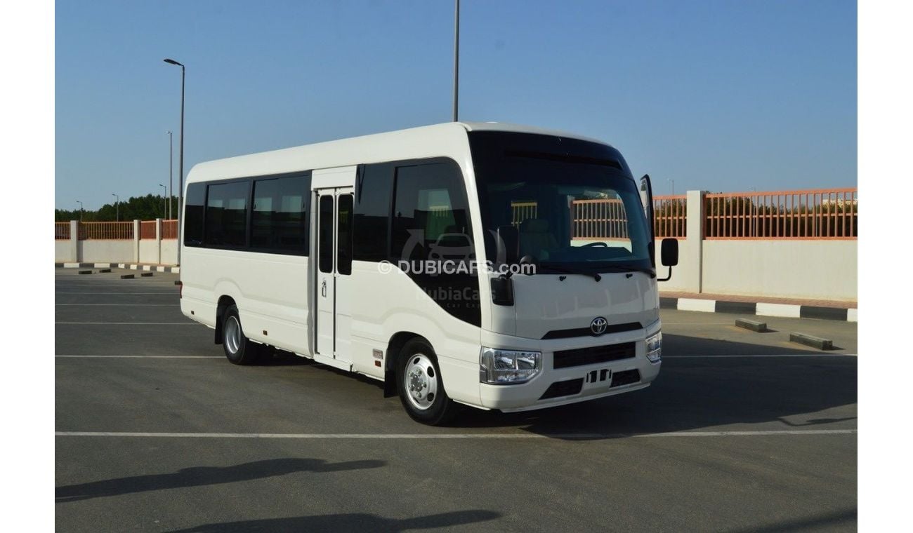 تويوتا كوستر B6-Level Armored 2024 Toyota Coaster 23-Seater High-Roof 4.2L 6-Cyl Diesel M/T RWD Export Only