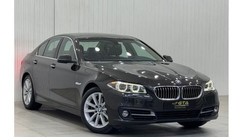 بي أم دبليو 528i Exclusive 2.0L 2015 BMW 528i, Full Service History, Full Options, Excellent Condition, GCC