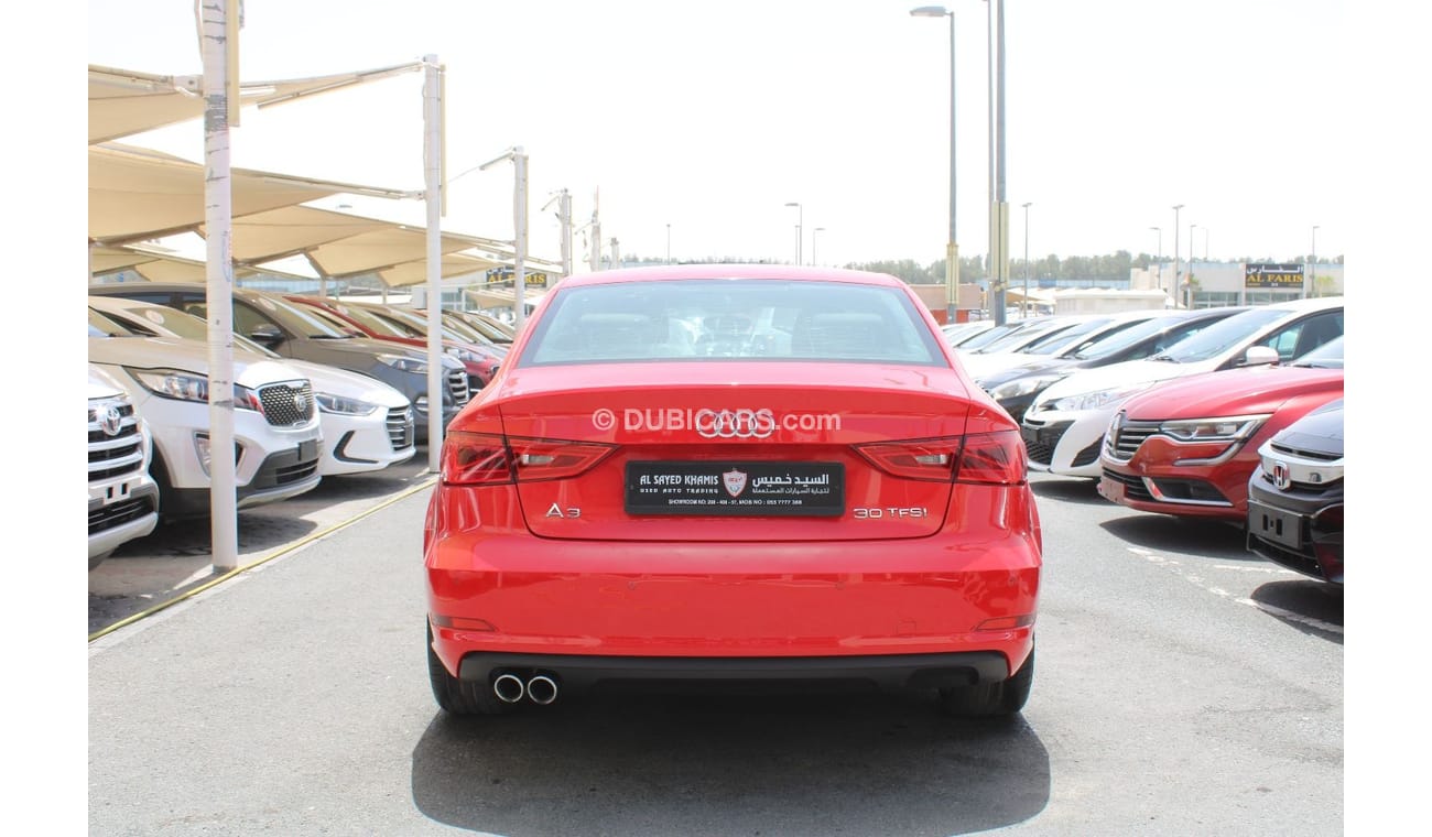 Audi A3 30 TFSI ACCIDENTS FREE - GCC - PERFECT CONDITION INSIDE OUT - ENGINE SIZE 1400 CC + TURBO