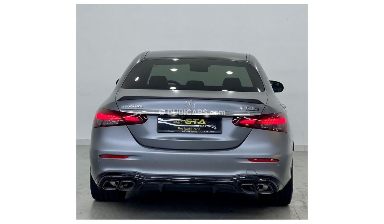 مرسيدس بنز E 63 AMG 2021 Mercedes Benz E63 S AMG, May 2023 Mercedes Warranty, Fully Loaded, New Car!