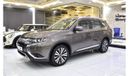 ميتسوبيشي آوتلاندر EXCELLENT DEAL for our Mitsubishi Outlander 4WD ( 2019 Model ) in Brown Color GCC Specs