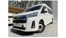 تويوتا هاياس 2025 Toyota Hiace GL 13-Seater High-Roof Full-Option 3.5L V6 Petrol A/T RWD Only For Export