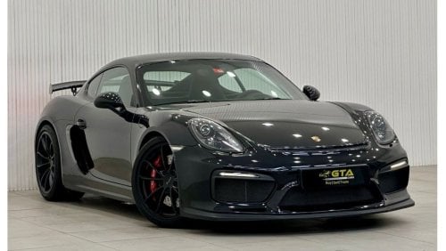 Porsche Cayman GT4 2016 Porsche Cayman GT4, July 2024 Porsche Warranty, Full Porsche Service History, GCC