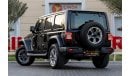 جيب رانجلر Unlimited Sahara 3.6L Jeep Wrangler Unlimited Sahara 2019 GCC (LOWEST MILEAGE) under Warranty with F