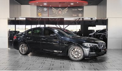 BMW 520i m sport AED 1,600 P.M | 2018 BMW 520I M-SPORT | UNDER WARRANTY | GCC | SUNROOF | 2.0L