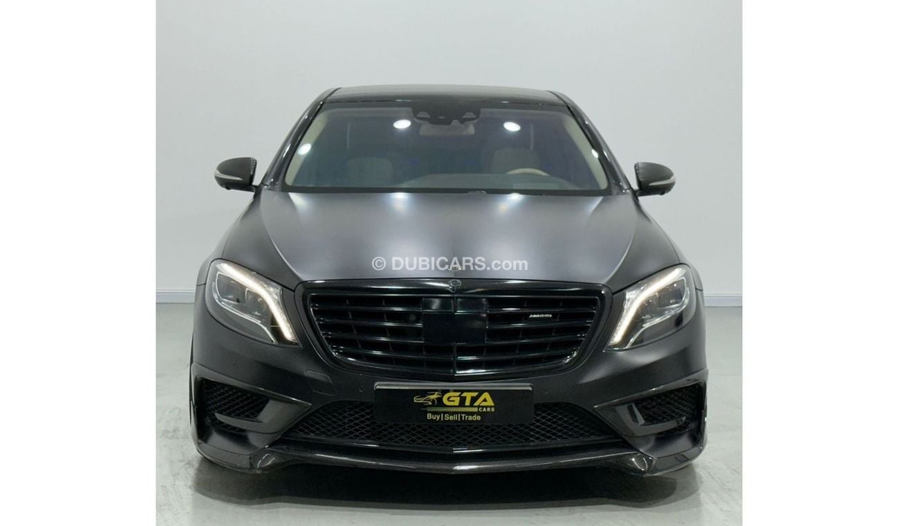 Mercedes-Benz S 63 AMG Std 5.5L 2015 Mercedes Benz S63 4MATIC Brabus Edition, 1 Of 1, Full Service History, Fully Loaded, G