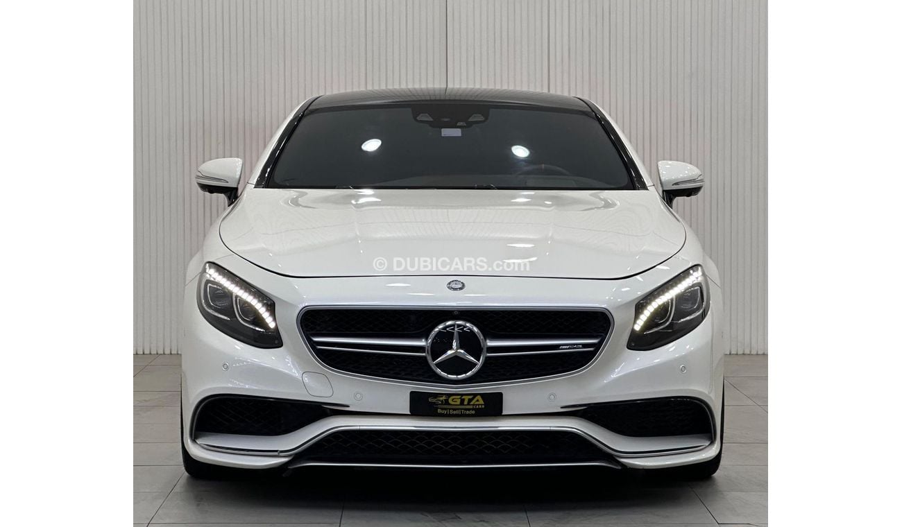 Mercedes-Benz S 63 AMG Std 5.5L 2015 Mercedes-Benz S63 AMG Coupe, Excellent Condition, Service History, GCC