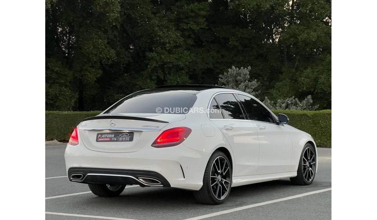 مرسيدس بنز C200 AMG باك AMG مرسيدس بينز سي ٢٠٠   موديل ٢٠١٩  مواصفات خليجية