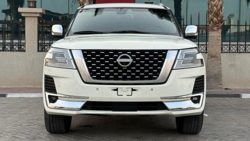 Nissan Patrol LE Platinum نيسان باترول بلاتينيوم 2014 محول 2022