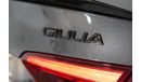 Alfa Romeo Giulia Veloce 2019 Alfa Romeo Giulia TI / Full Alfa Romeo Service History