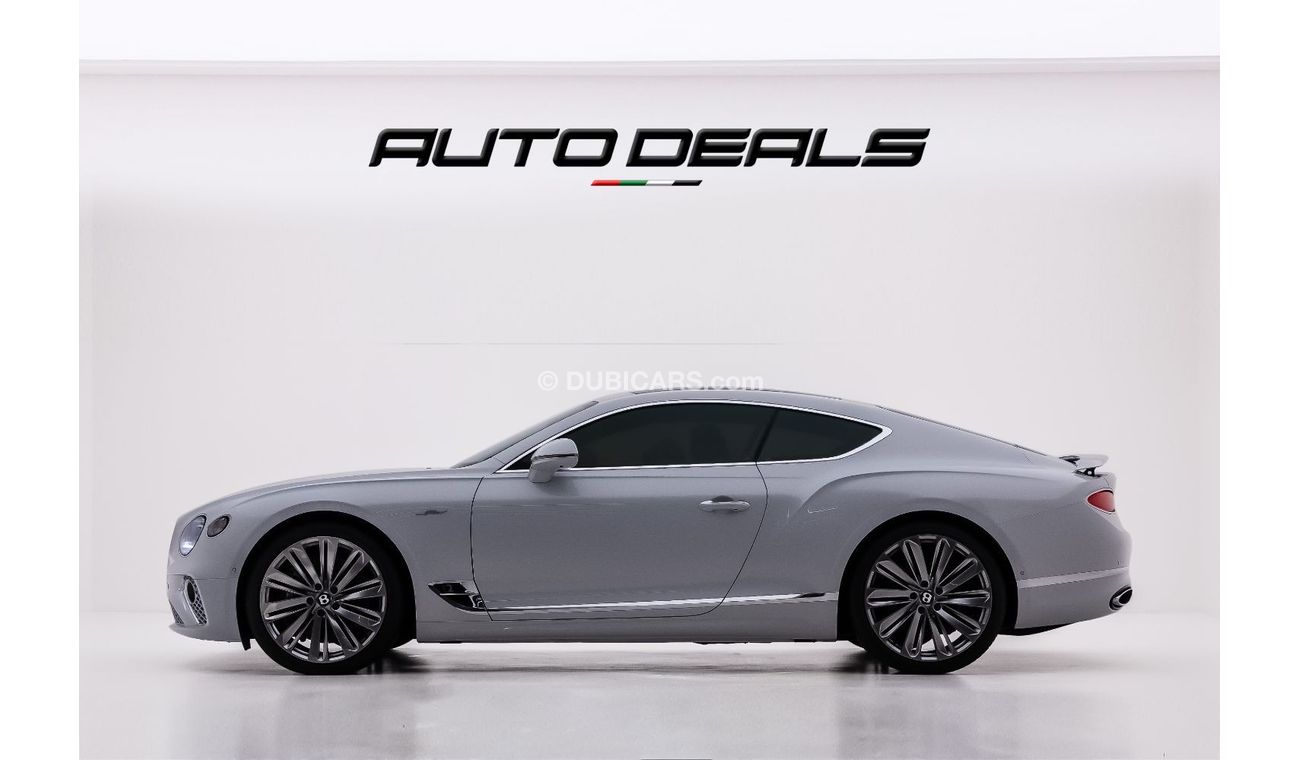 Bentley Continental GT 6.0L W12 (626 HP) Speed W12 | GCC | Warranty Available | Low Mileage | 6.0L W12