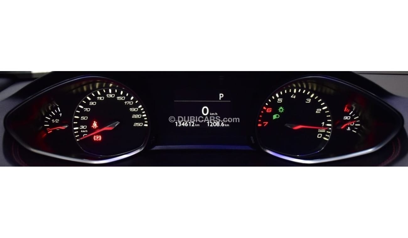 Peugeot 308 EXCELLENT DEAL for our Peugeot 308 GT-Line ( 2016 Model ) in Blue Color GCC Specs