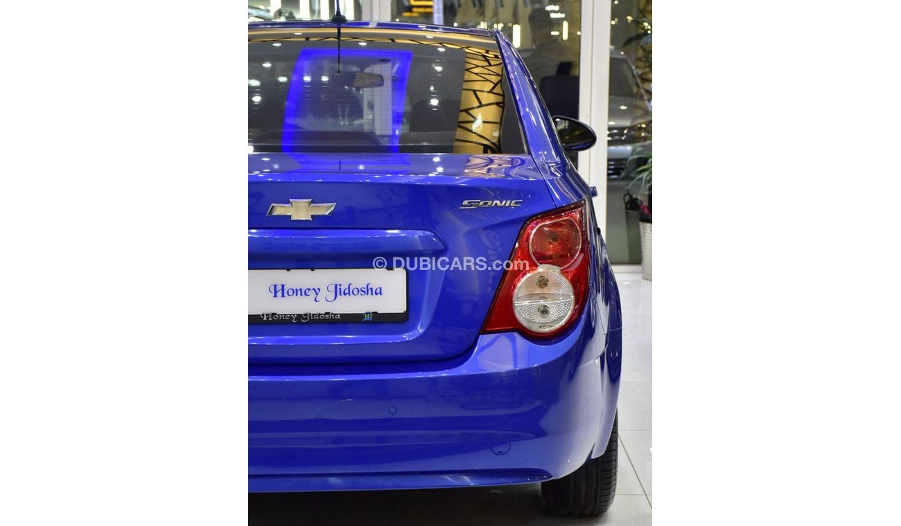 شيفروليه سونيك EXCELLENT DEAL for our Chevrolet Sonic ( 2012 Model ) in Blue Color GCC Specs