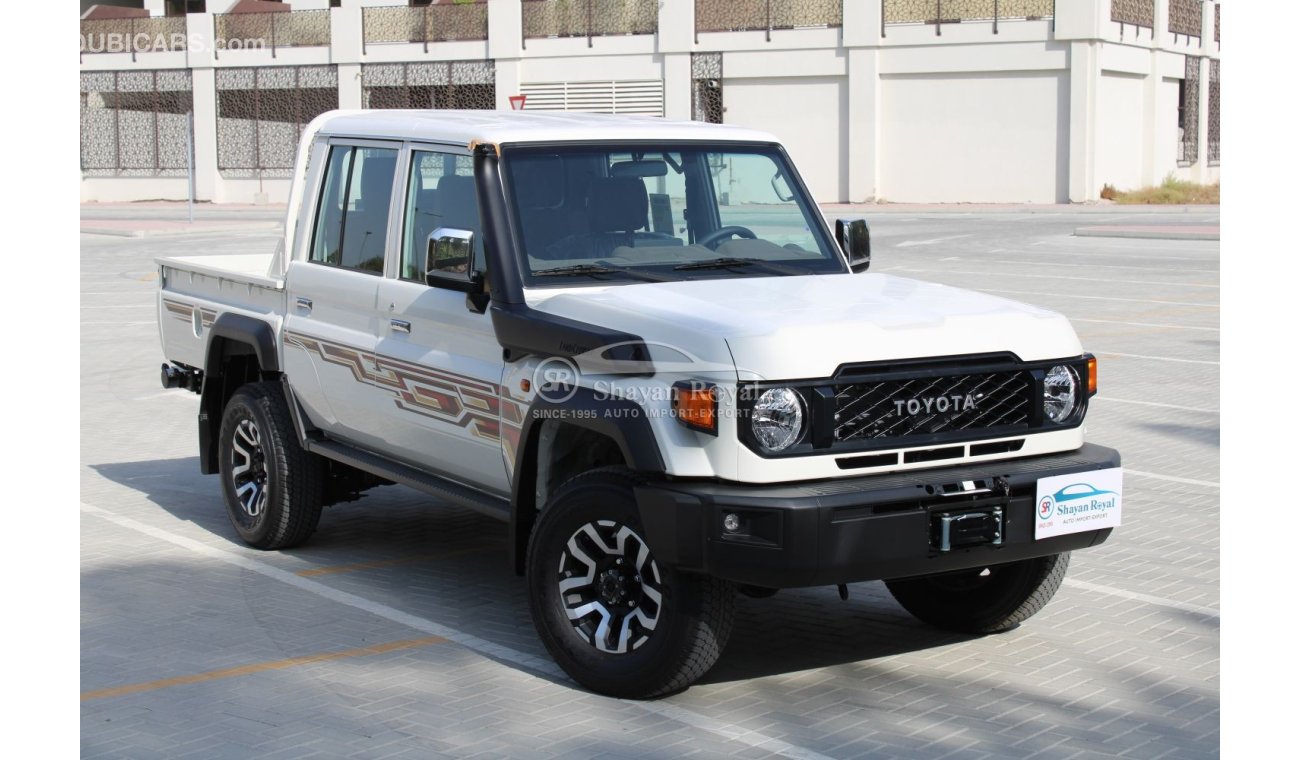 تويوتا لاند كروزر بيك آب LHD LC 79 DC 2.8L DIESEL FULL OPTION 4X4 AT 24MY